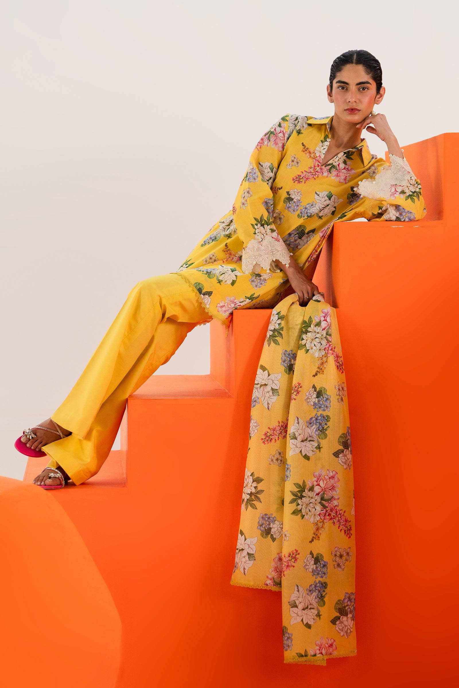 Sana Safinaz | Mahay Summer Lawn 24 | S-33 - House Of Hania
