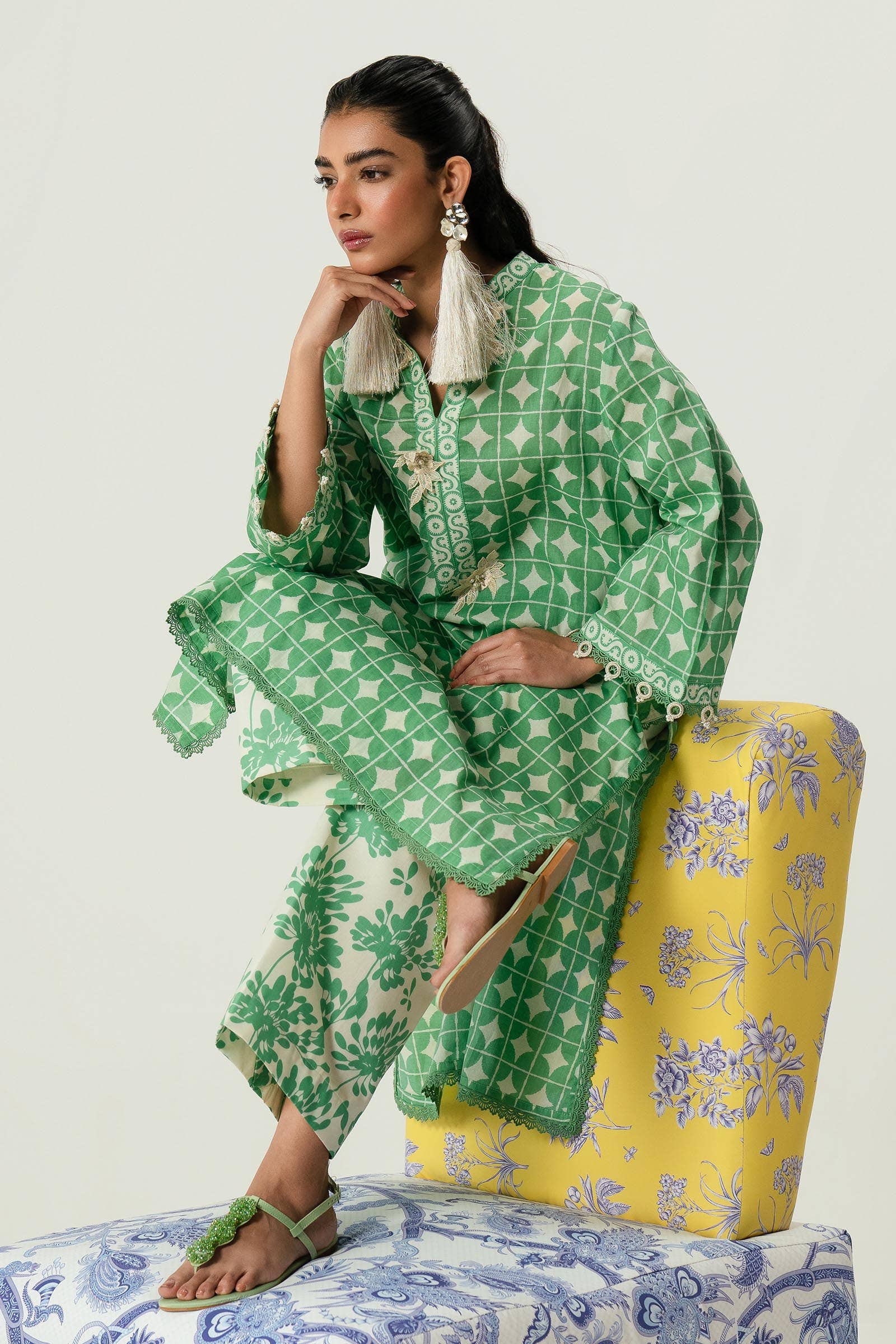 Sana Safinaz | Mahay Summer Lawn 24 | S-37 - House Of Hania
