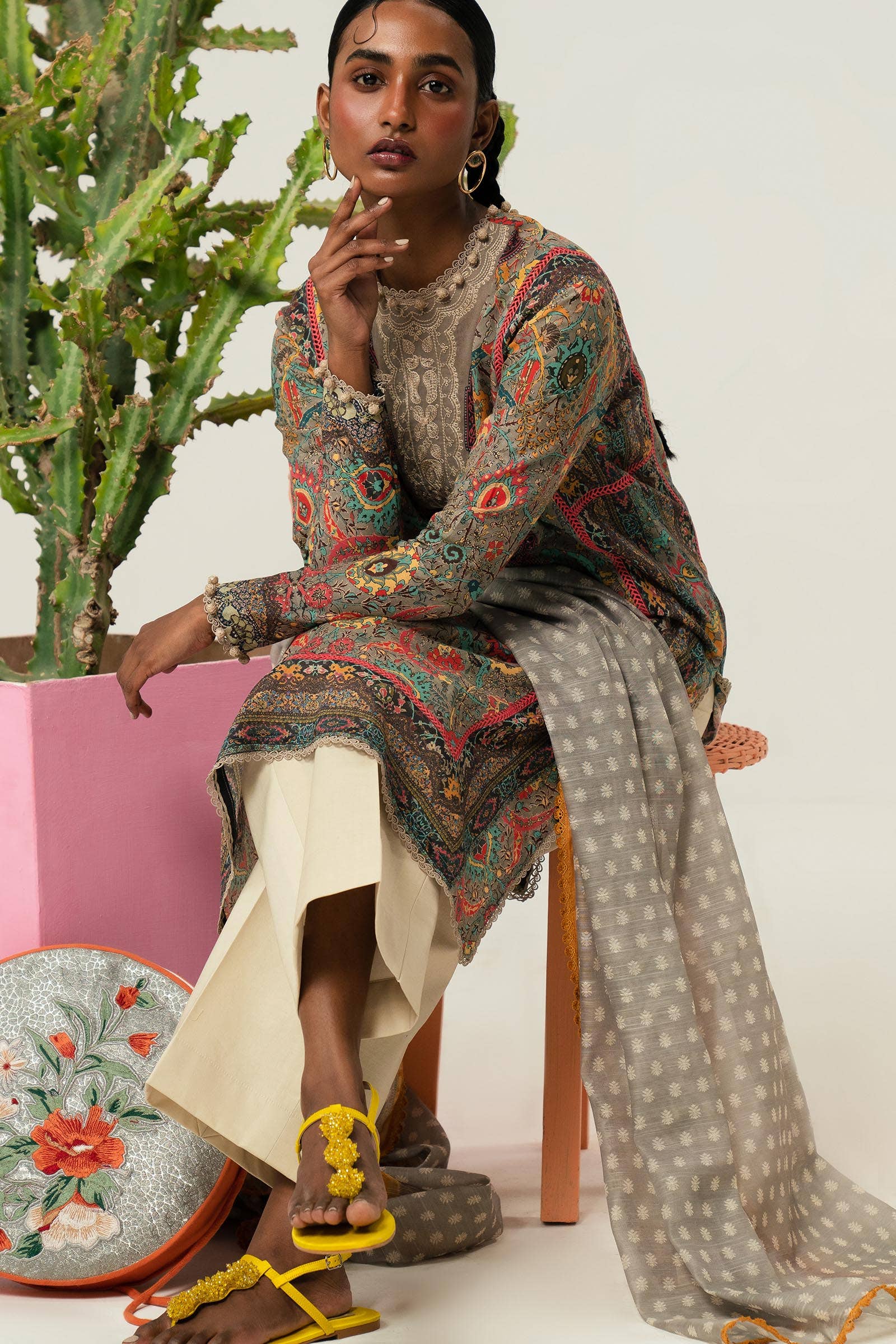 Sana Safinaz | Mahay Summer Lawn 24 | S-41 - House Of Hania