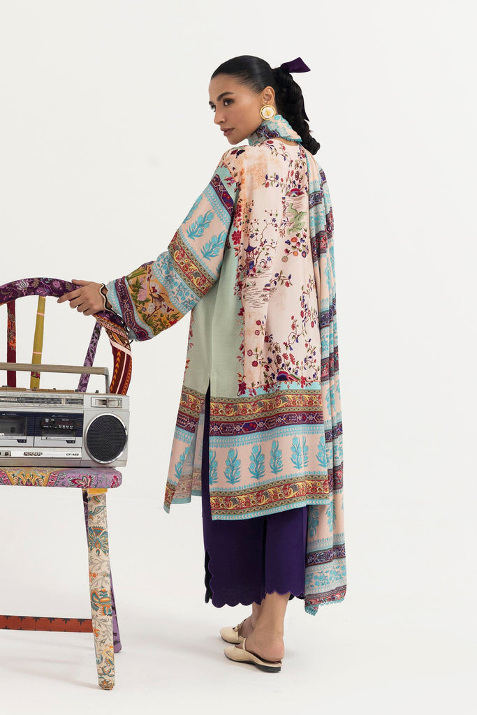 Sana Safinaz | Mahay Winter 25 | H255-001A-3CY - House Of Hania