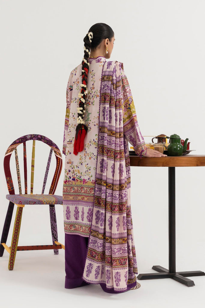 Sana Safinaz | Mahay Winter 25 | H255-001B-3CY - House Of Hania