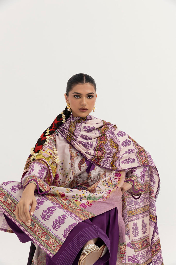 Sana Safinaz | Mahay Winter 25 | H255-001B-3CY - House Of Hania