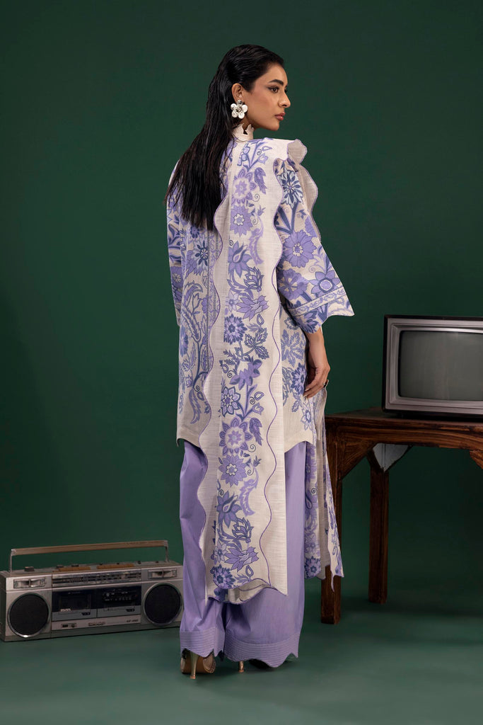 Sana Safinaz | Mahay Winter 25 | H255-002A-2BQ - House Of Hania
