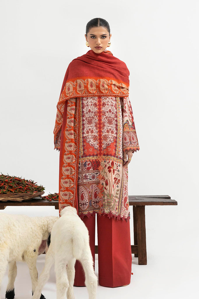 Sana Safinaz | Mahay Winter 25 | H255-003A - House Of Hania