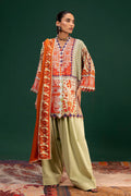 Sana Safinaz | Mahay Winter 25 | H255-003B-3CY - House Of Hania
