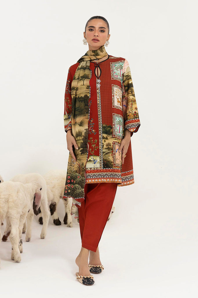 Sana Safinaz | Mahay Winter 25 | H255-009A-2DA - House Of Hania