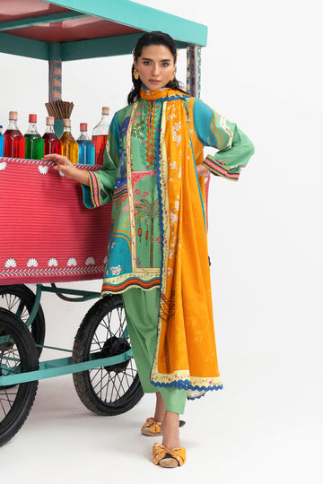 Sana Safinaz | Mahay Winter 25 | H255-010B-2Q - House Of Hania
