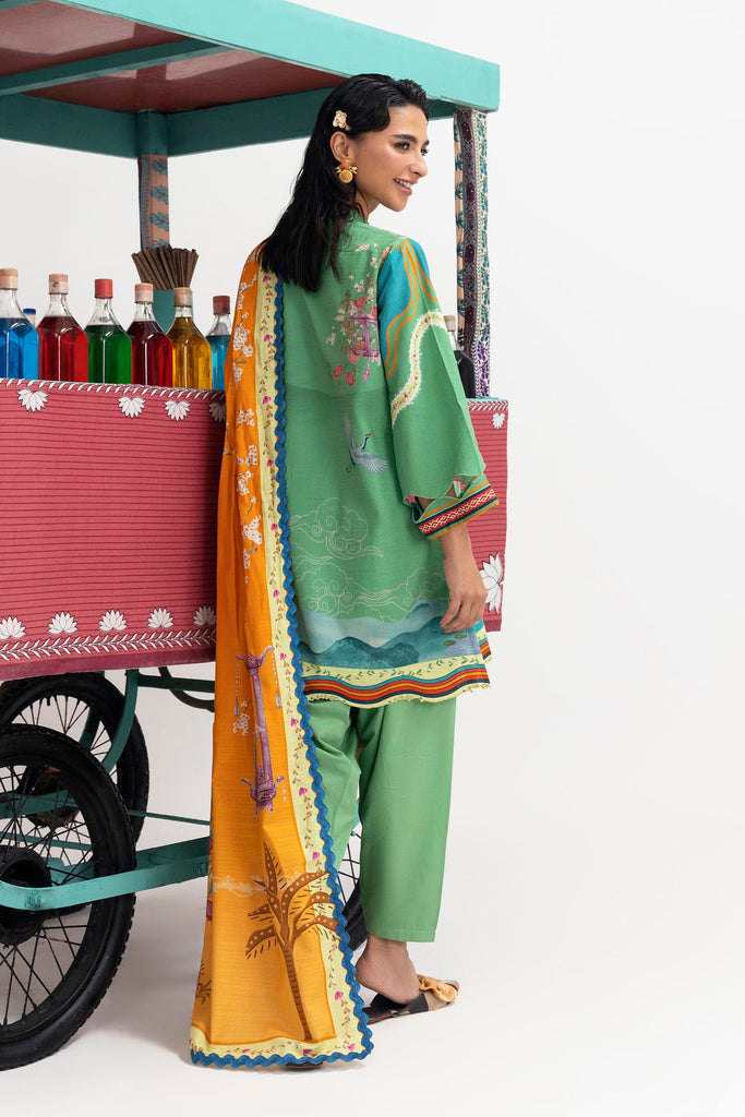 Sana Safinaz | Mahay Winter 25 | H255-010B-2Q - House Of Hania
