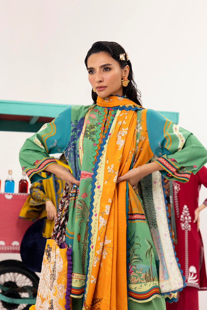 Sana Safinaz | Mahay Winter 25 | H255-010B-2Q - House Of Hania