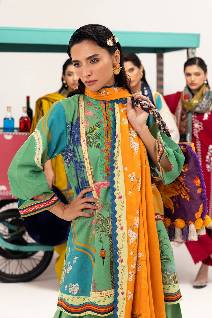 Sana Safinaz | Mahay Winter 25 | H255-010B-2Q - House Of Hania