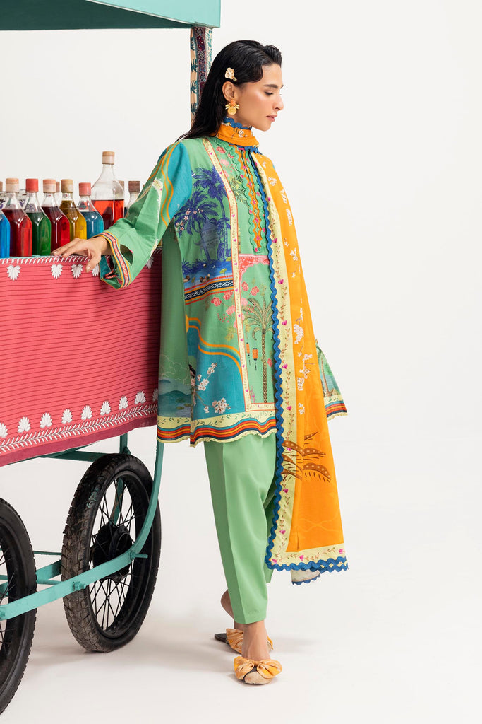 Sana Safinaz | Mahay Winter 25 | H255-010B-2Q - House Of Hania