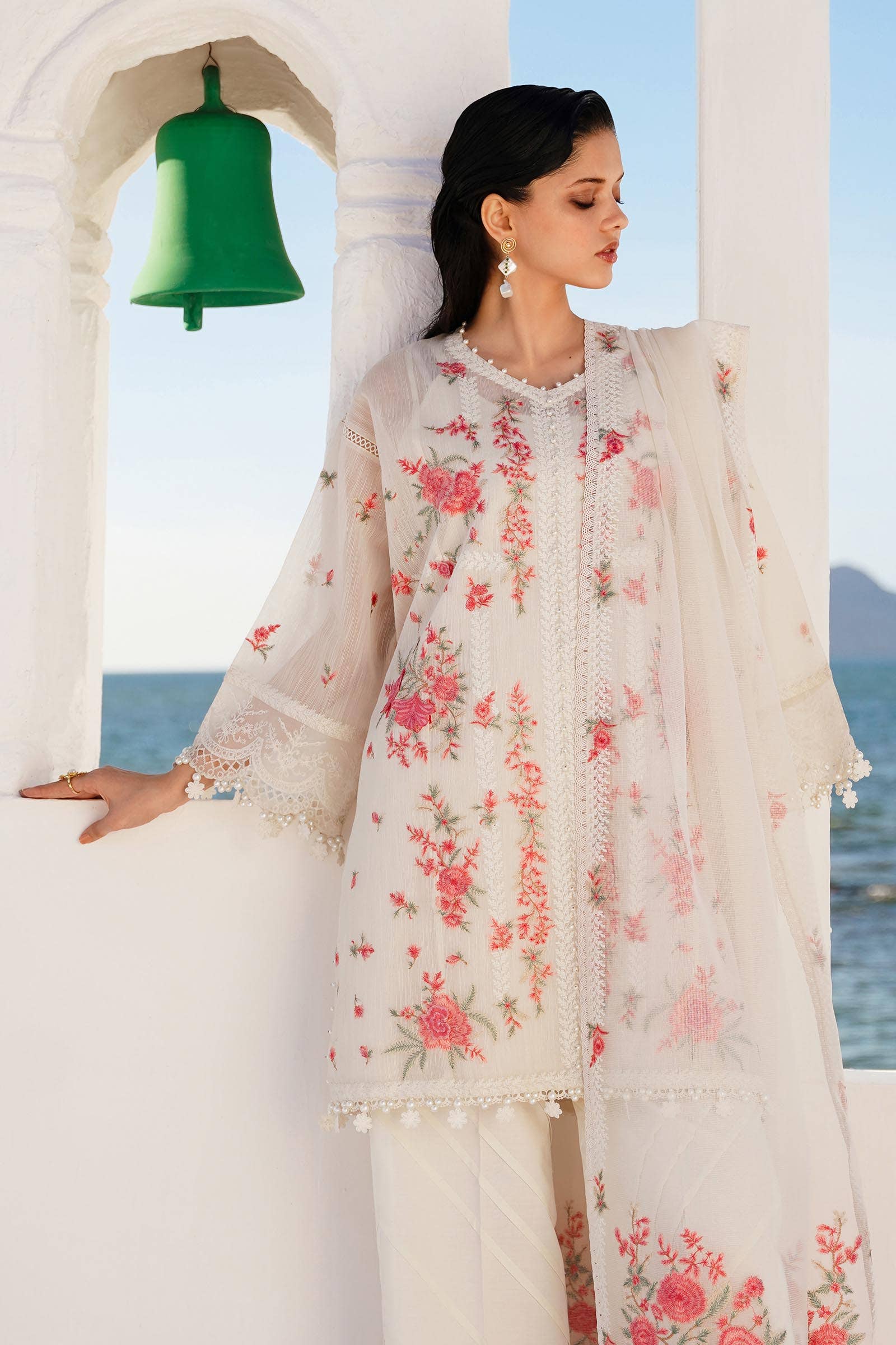 Sana Safinaz | Muzlin Spring 24 | M241-001A-CX - House Of Hania