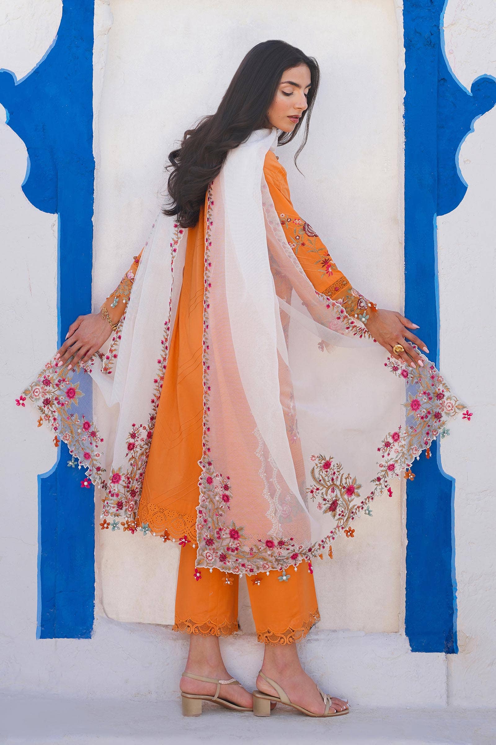 Sana Safinaz | Muzlin Spring 24 | M241-002B-CX - House Of Hania