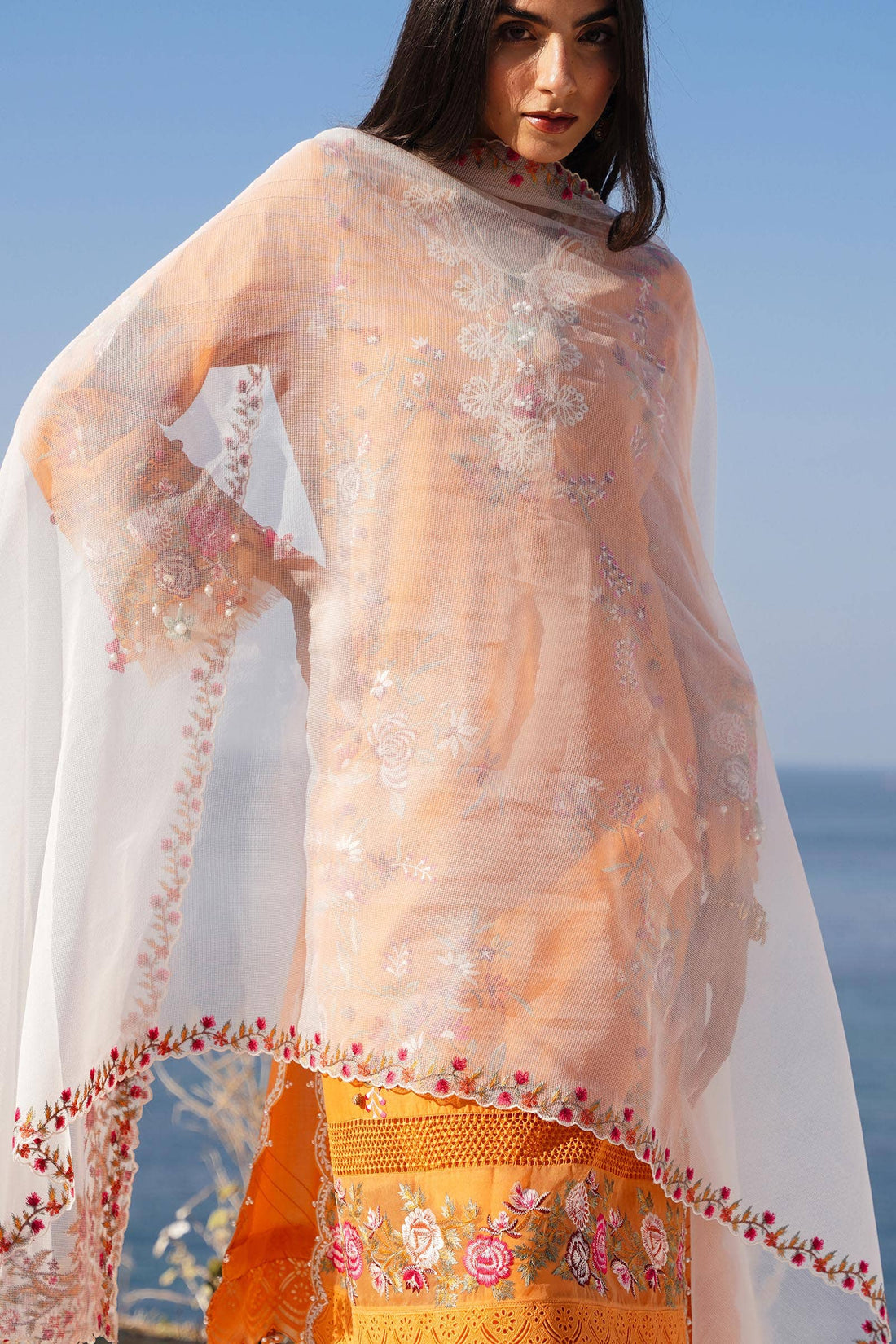 Sana Safinaz | Muzlin Spring 24 | M241-002B-CX - House Of Hania