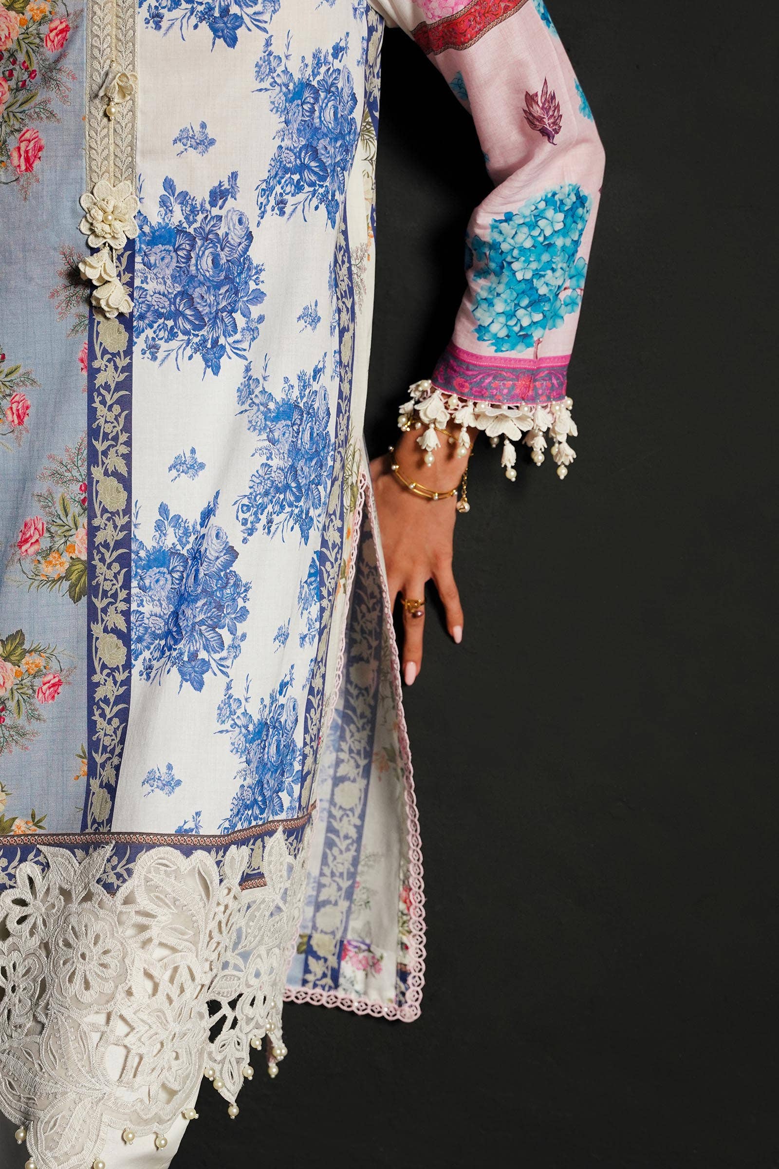 Sana Safinaz | Muzlin Spring 24 | M241-003A-CI - House Of Hania