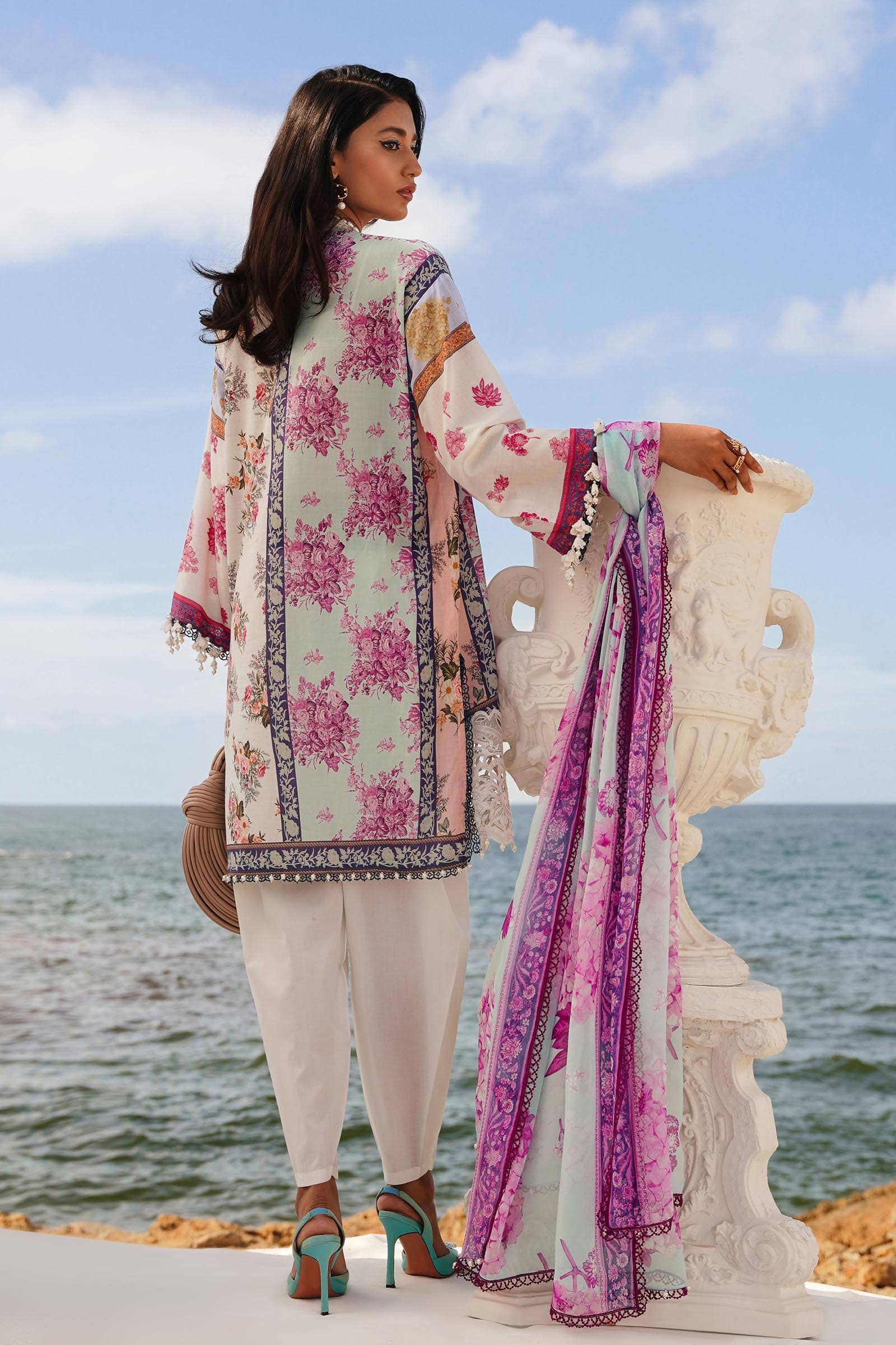 Sana Safinaz | Muzlin Spring 24 | M241-003B-CI - House Of Hania