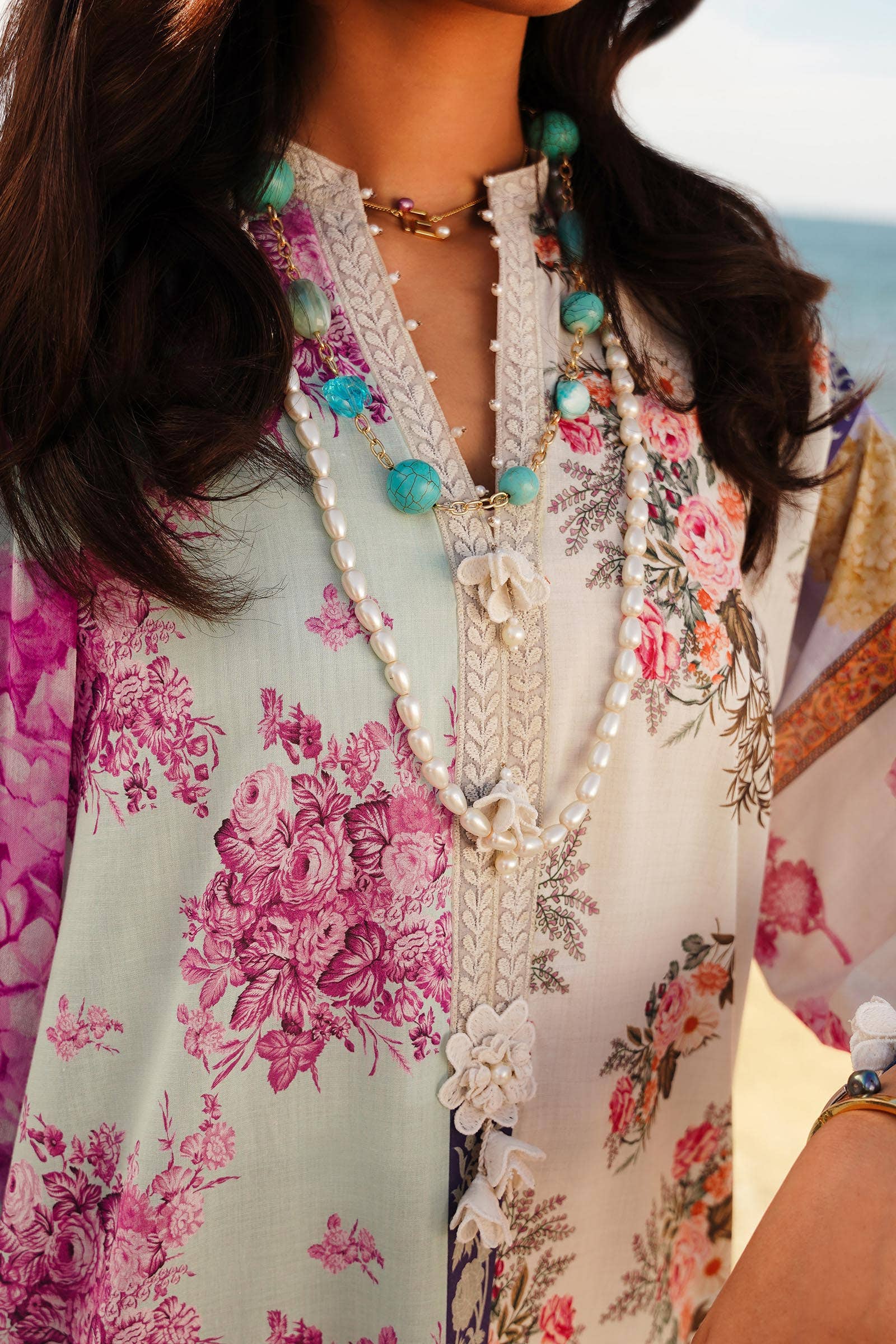 Sana Safinaz | Muzlin Spring 24 | M241-003B-CI - House Of Hania