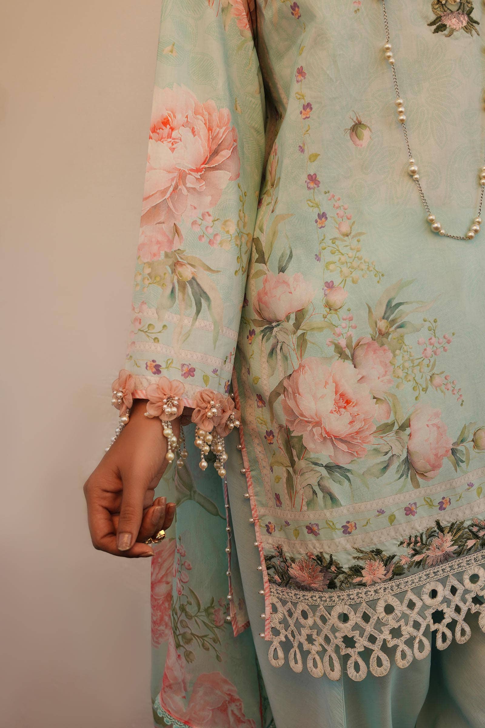 Sana Safinaz | Muzlin Spring 24 | M241-004A-CI - House Of Hania