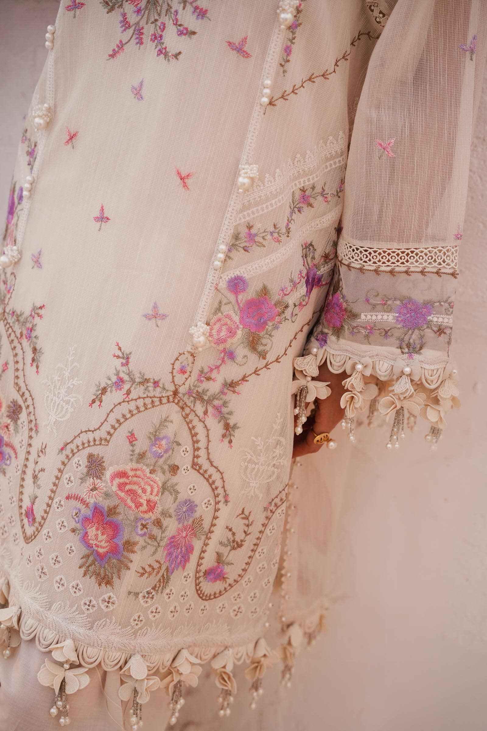 Sana Safinaz | Muzlin Spring 24 | M241-005A-CL - House Of Hania