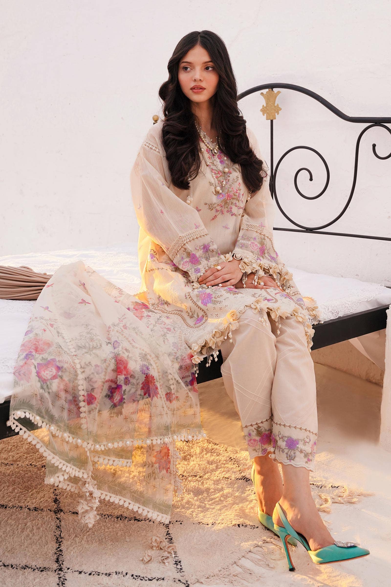 Sana Safinaz | Muzlin Spring 24 | M241-005A-CL - House Of Hania