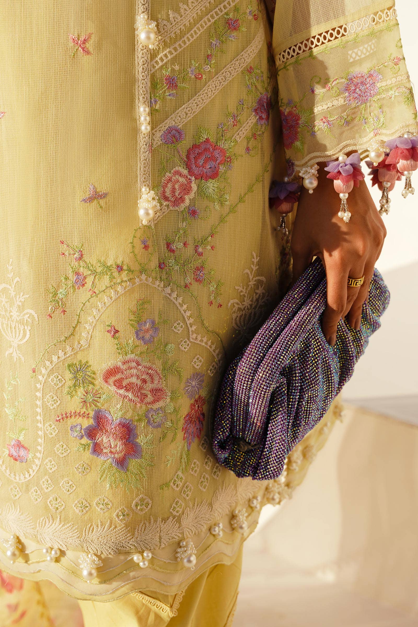 Sana Safinaz | Muzlin Spring 24 | M241-005B-CL - House Of Hania