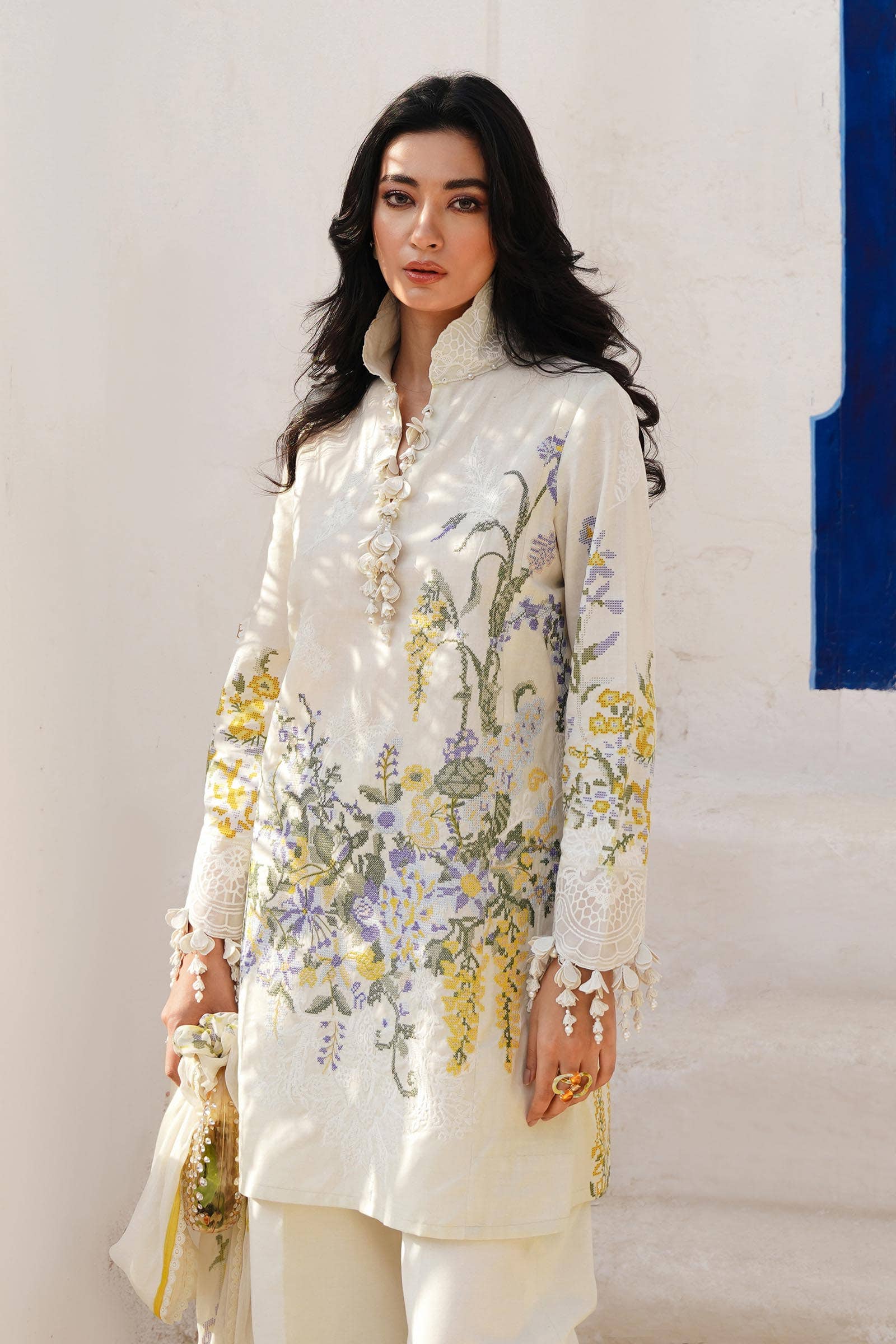 Sana Safinaz | Muzlin Spring 24 | M241-006A-CJ - House Of Hania