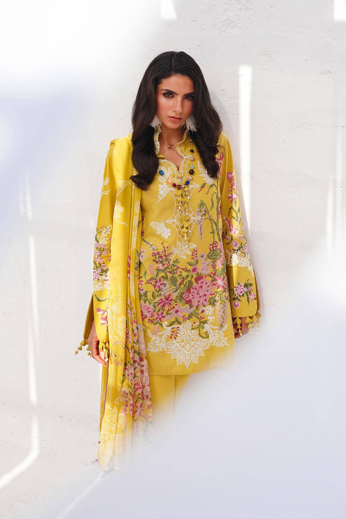 Sana Safinaz | Muzlin Spring 24 | M241-006B-CJ - House Of Hania