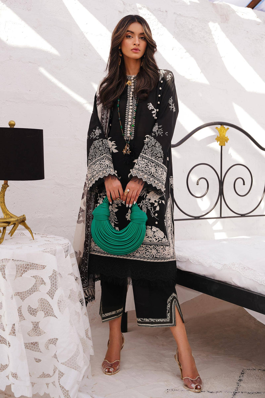 Sana Safinaz | Muzlin Spring 24 | M241-007A-CJ - House Of Hania