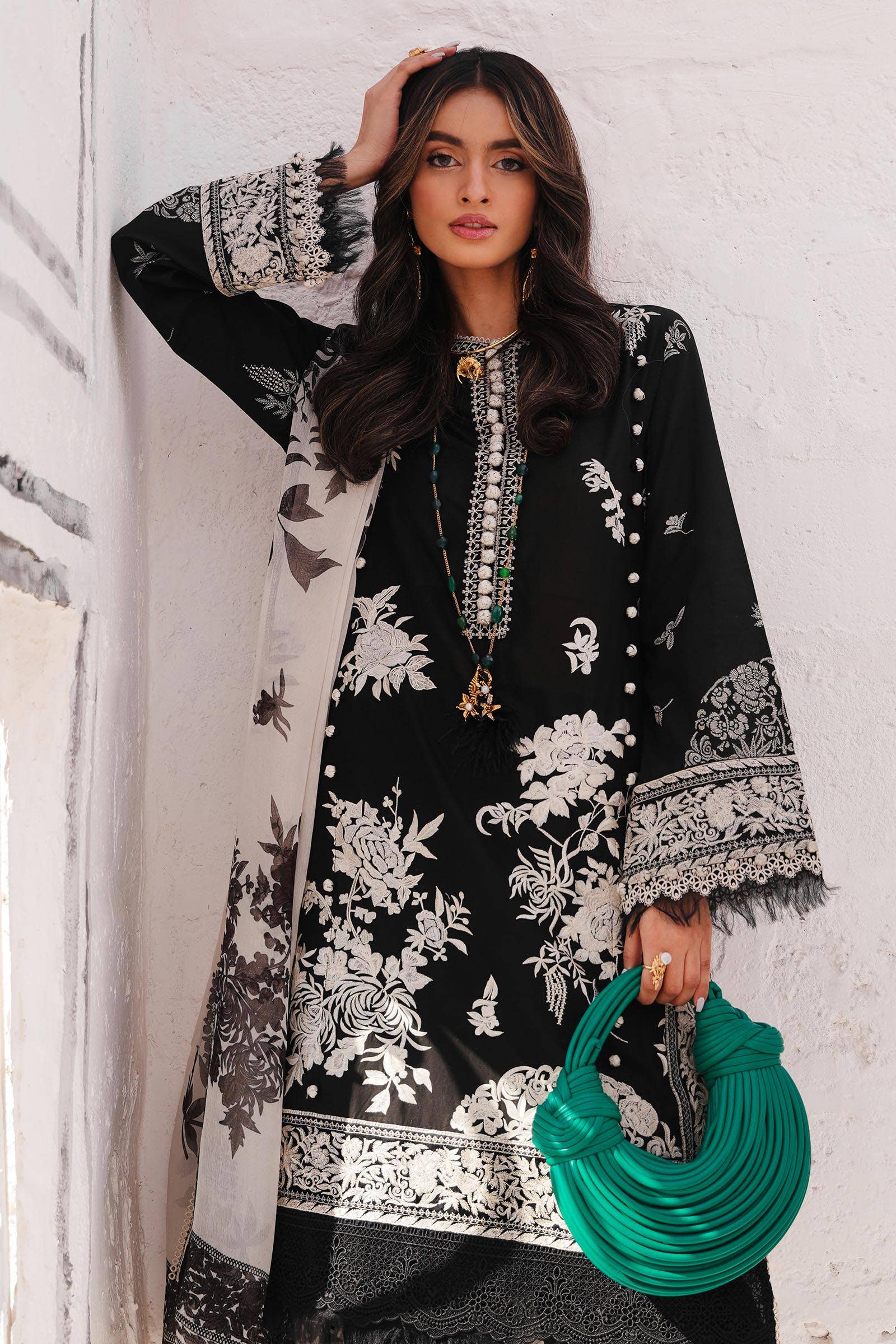 Sana Safinaz | Muzlin Spring 24 | M241-007A-CJ - House Of Hania