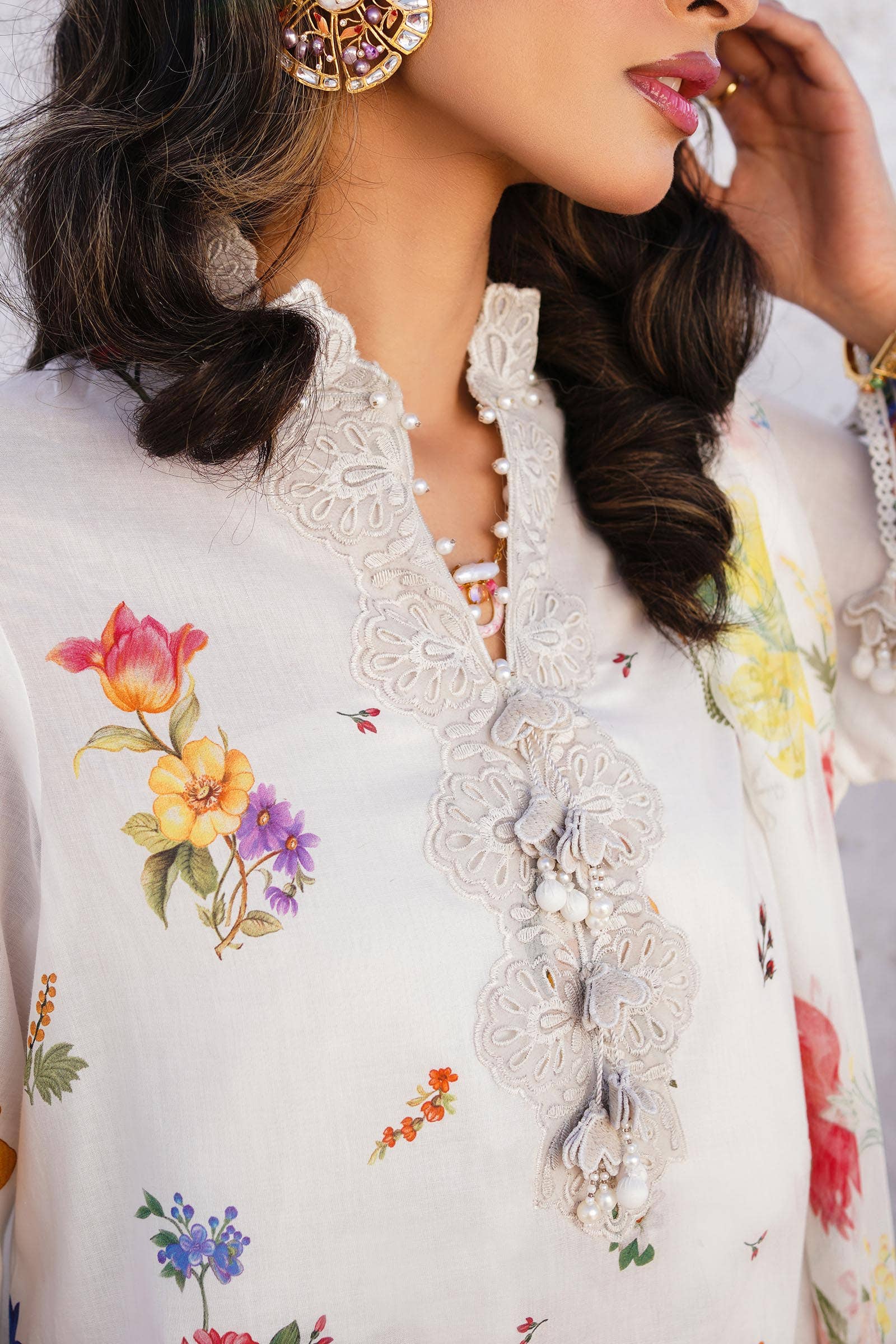 Sana Safinaz | Muzlin Spring 24 | M241-012A-CI - House Of Hania