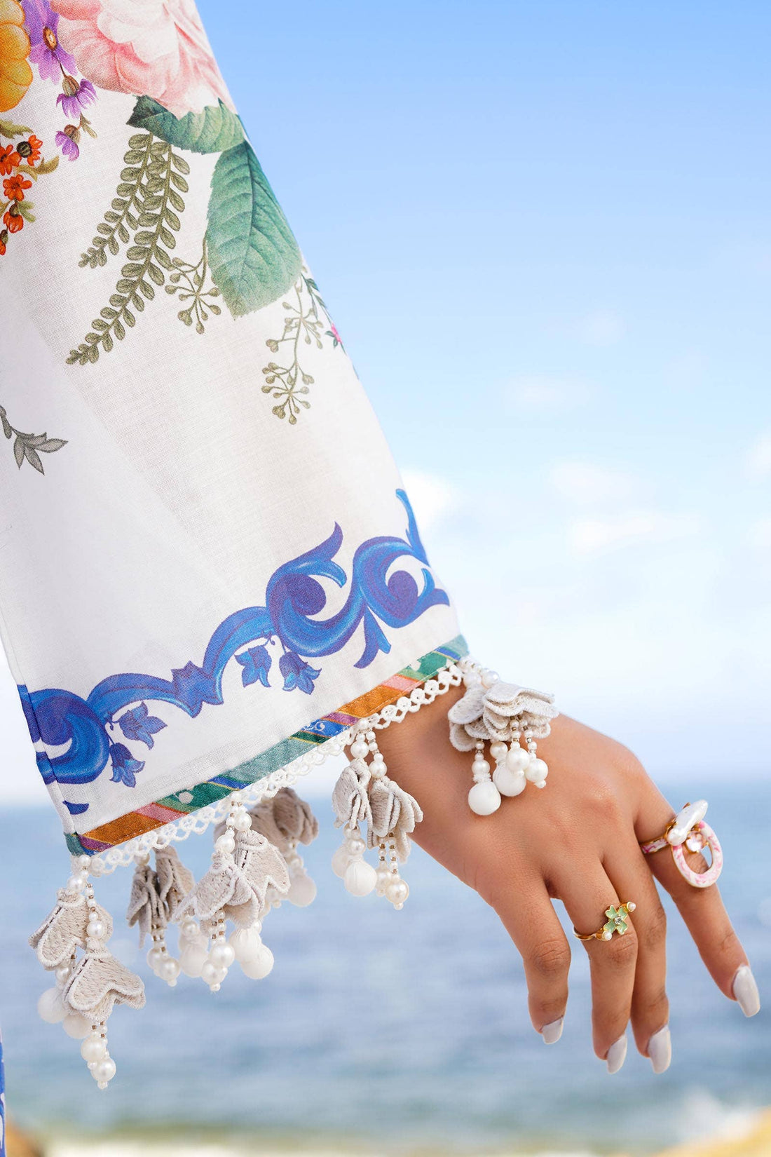 Sana Safinaz | Muzlin Spring 24 | M241-012A-CI - House Of Hania
