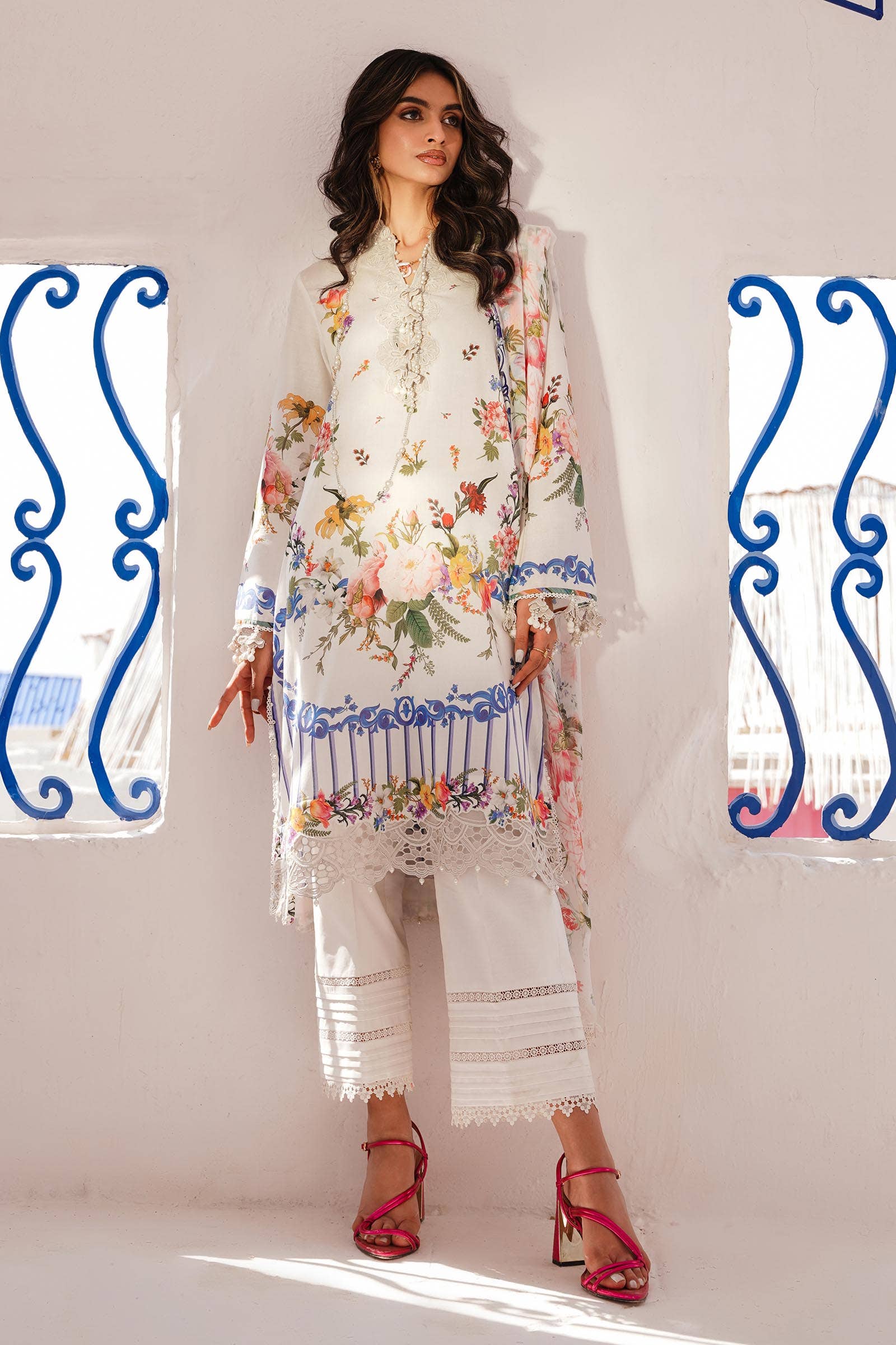 Sana Safinaz | Muzlin Spring 24 | M241-012A-CI - House Of Hania