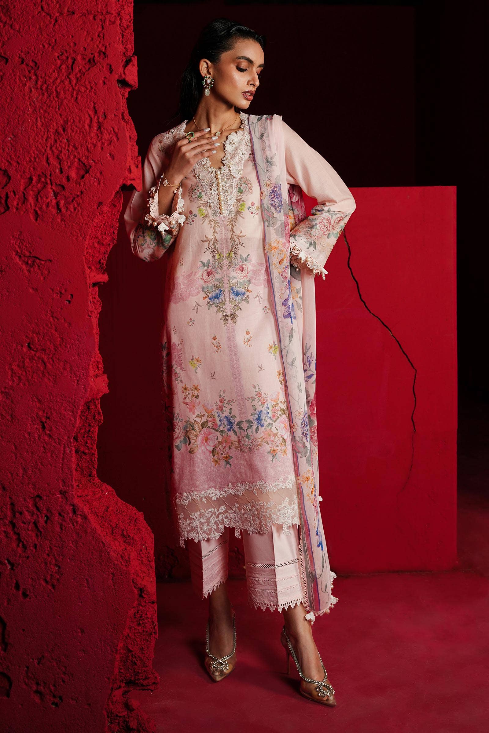 Sana Safinaz | Muzlin Spring 24 | M241-013A-CI - House Of Hania