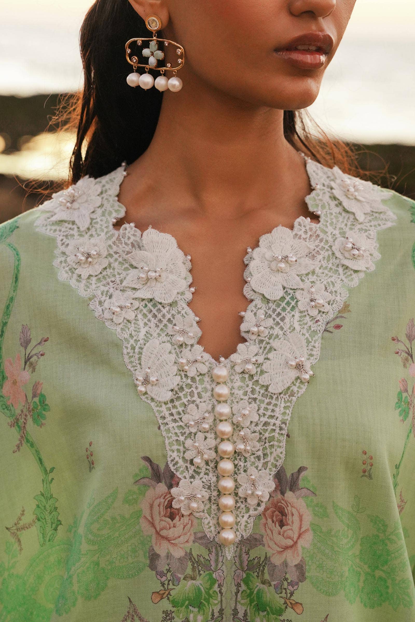 Sana Safinaz | Muzlin Spring 24 | M241-013B-CI - House Of Hania