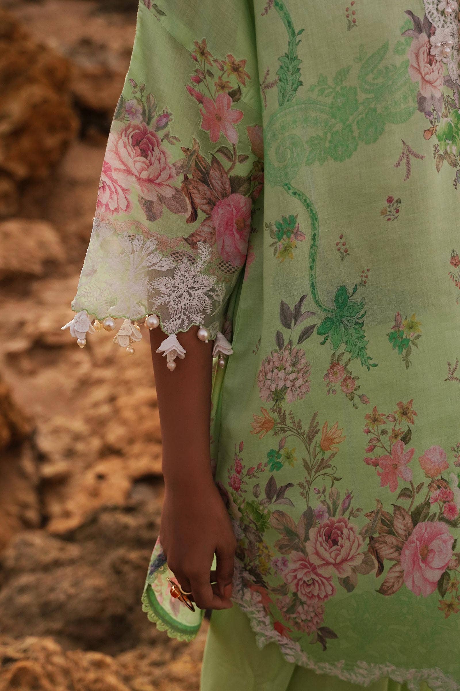 Sana Safinaz | Muzlin Spring 24 | M241-013B-CI - House Of Hania