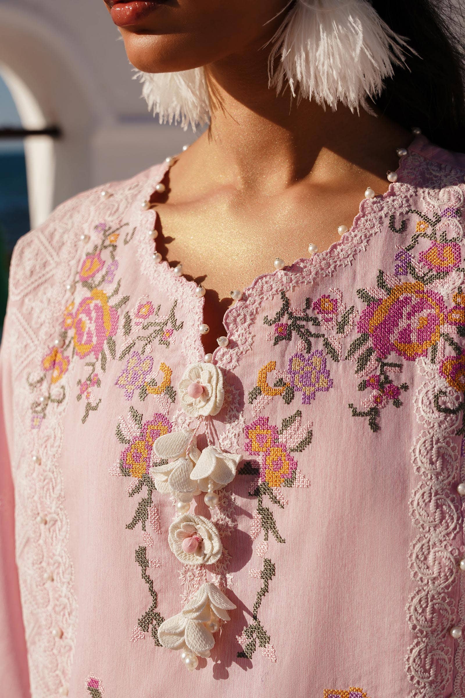 Sana Safinaz | Muzlin Spring 24 | M241-016A-CL - House Of Hania