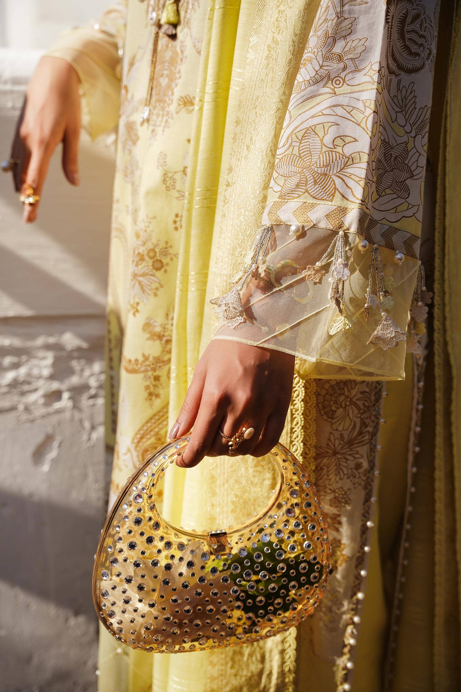 Sana Safinaz | Muzlin Spring 24 | M241-018A-CM - House Of Hania