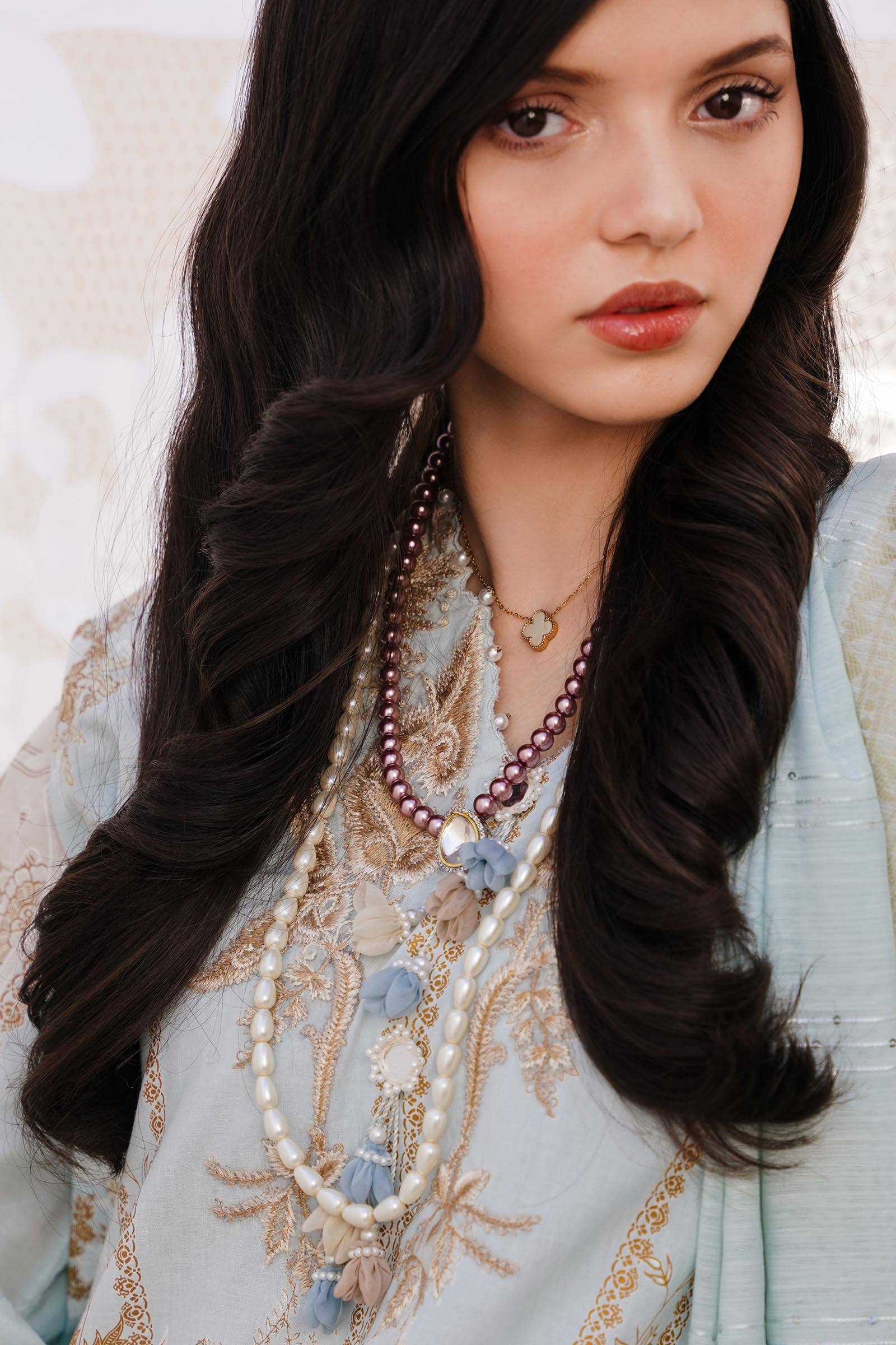 Sana Safinaz | Muzlin Spring 24 | M241-018B-CM - House Of Hania