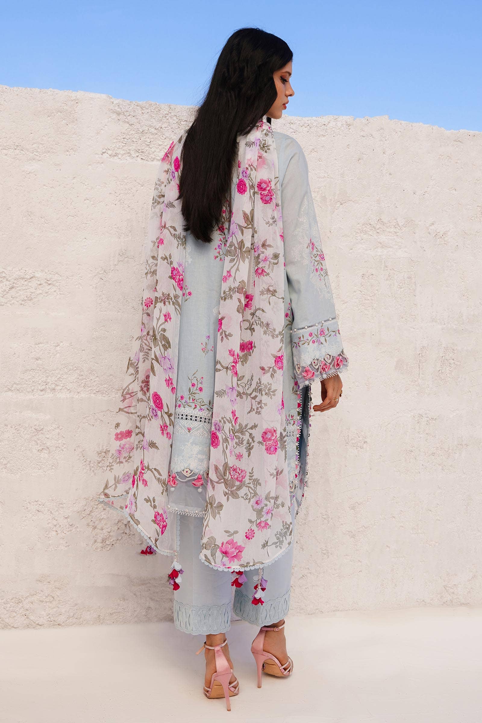 Sana Safinaz | Muzlin Spring 24 | M241-019B-CI - House Of Hania