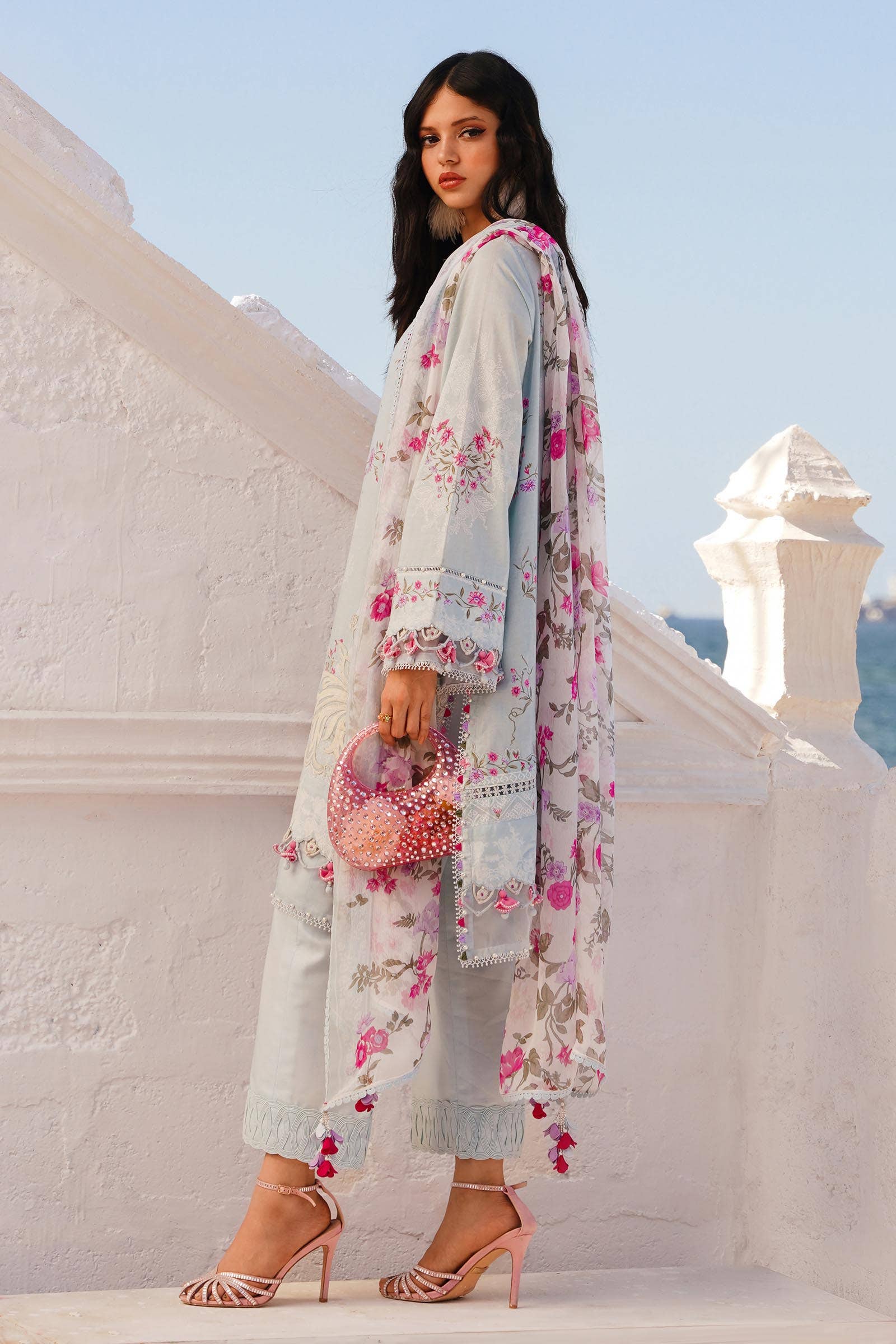 Sana Safinaz | Muzlin Spring 24 | M241-019B-CI - House Of Hania