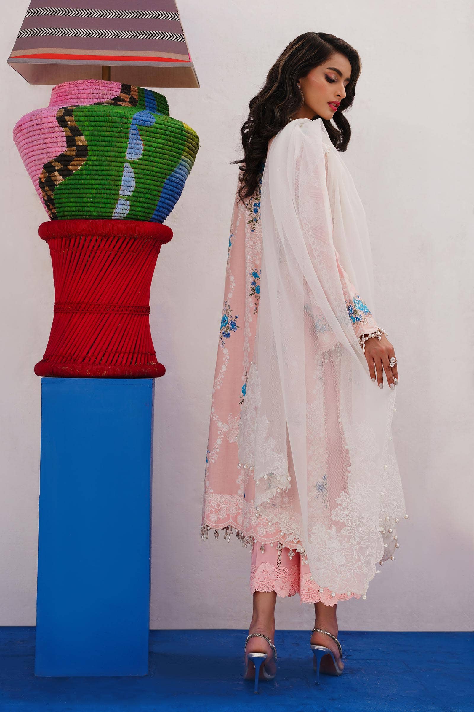 Sana Safinaz | Muzlin Spring 24 | M241-020B-CW - House Of Hania