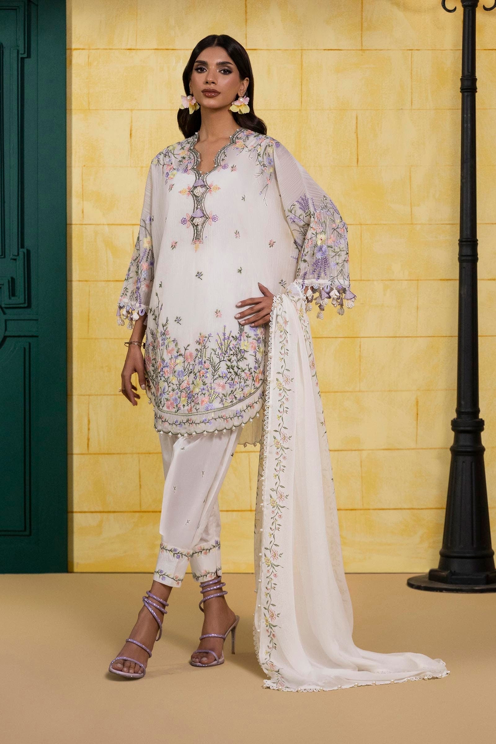 Sana Safinaz | Muzlin Spring 25 | M251-003A-3CJ - House Of Hania
