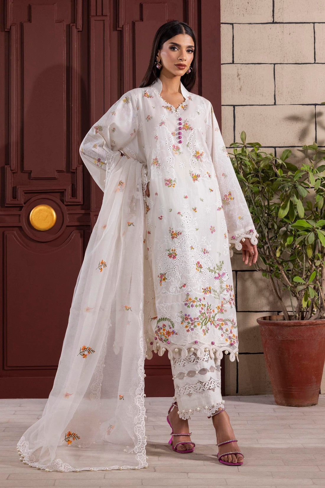 Sana Safinaz | Muzlin Spring 25 | M251-004A-3CT - House Of Hania