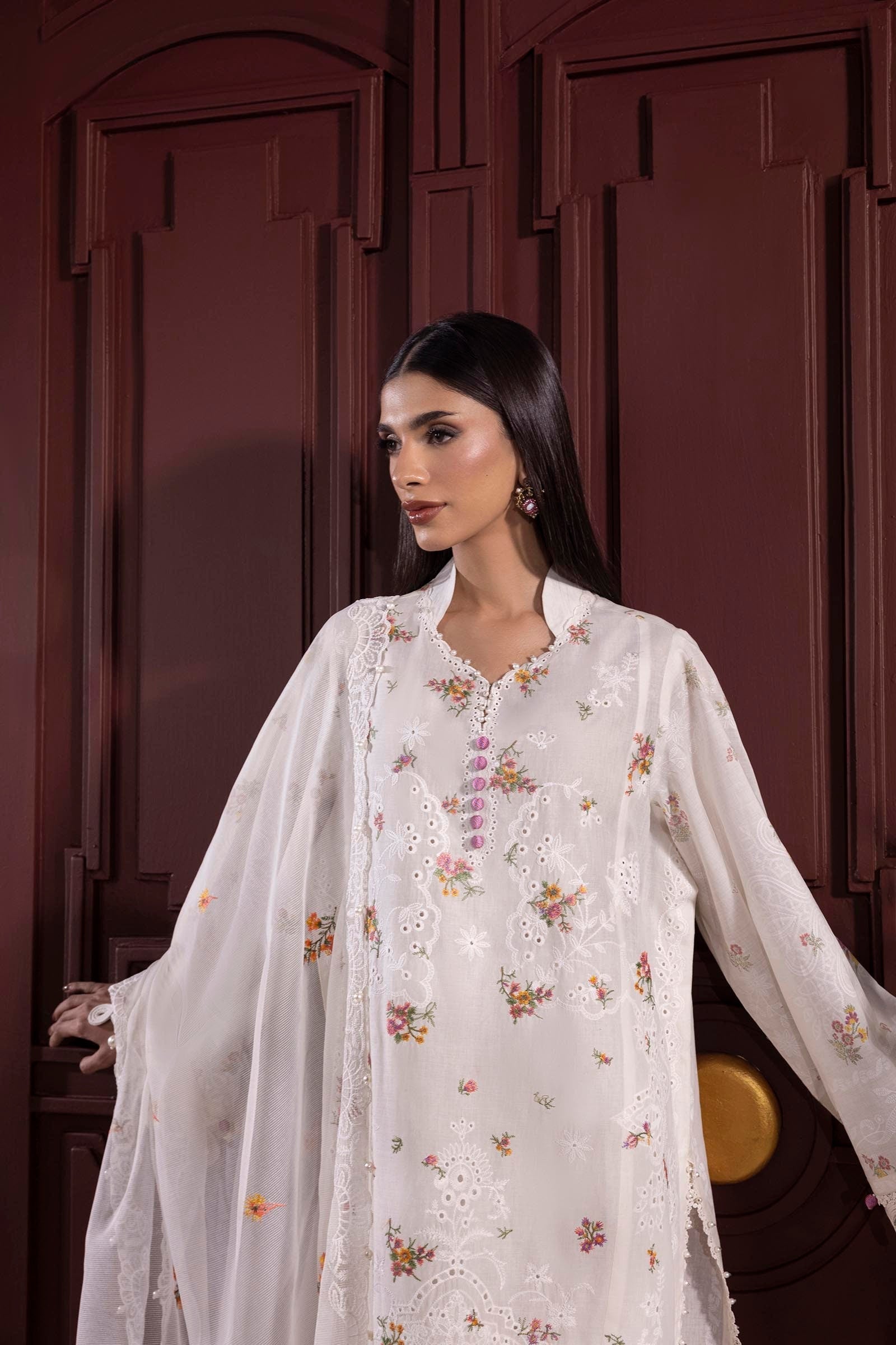 Sana Safinaz | Muzlin Spring 25 | M251-004A-3CT - House Of Hania