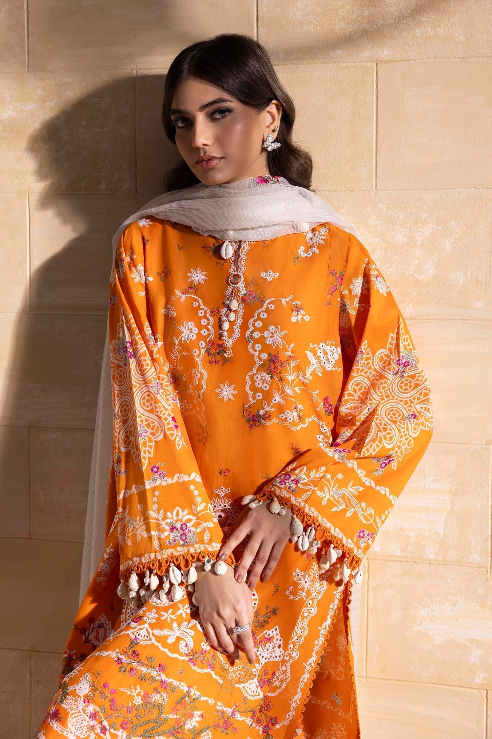 Sana Safinaz | Muzlin Spring 25 | M251-004B-3CT - House Of Hania