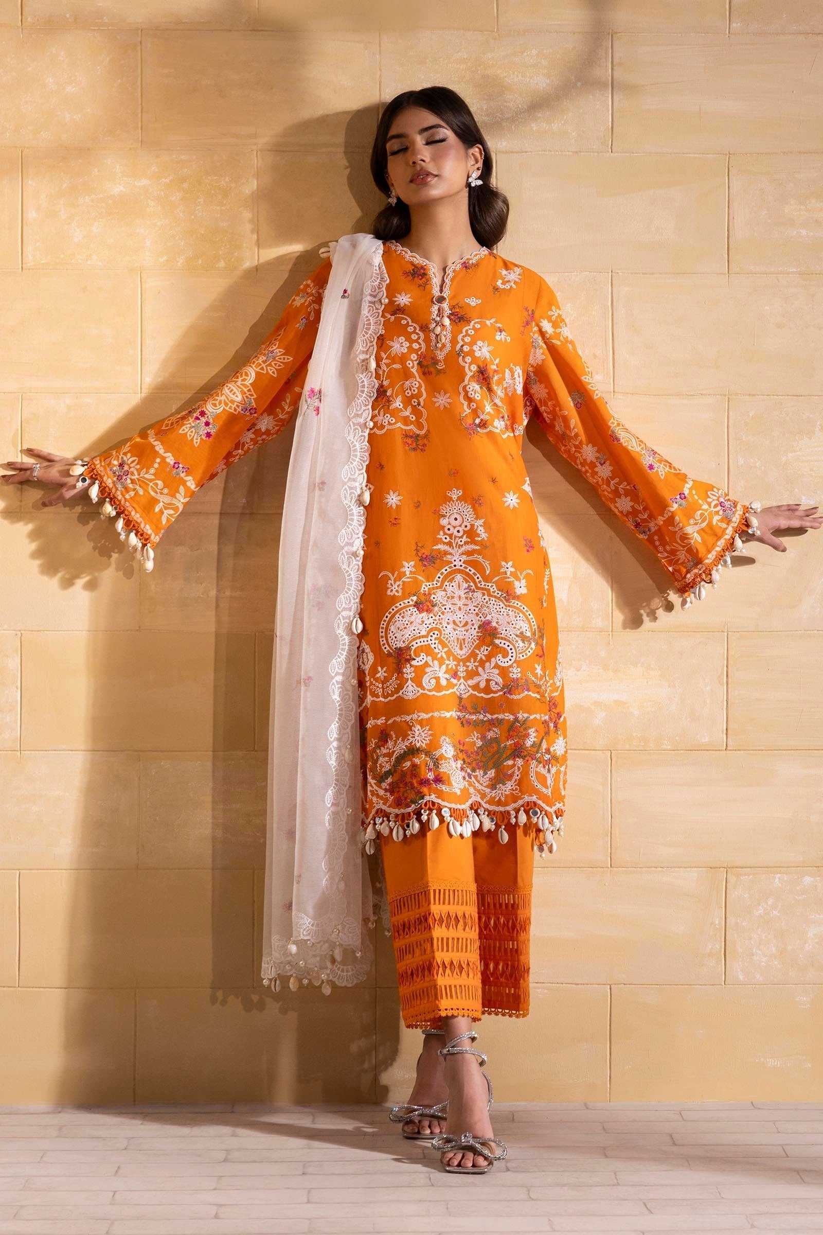 Sana Safinaz | Muzlin Spring 25 | M251-004B-3CT - House Of Hania