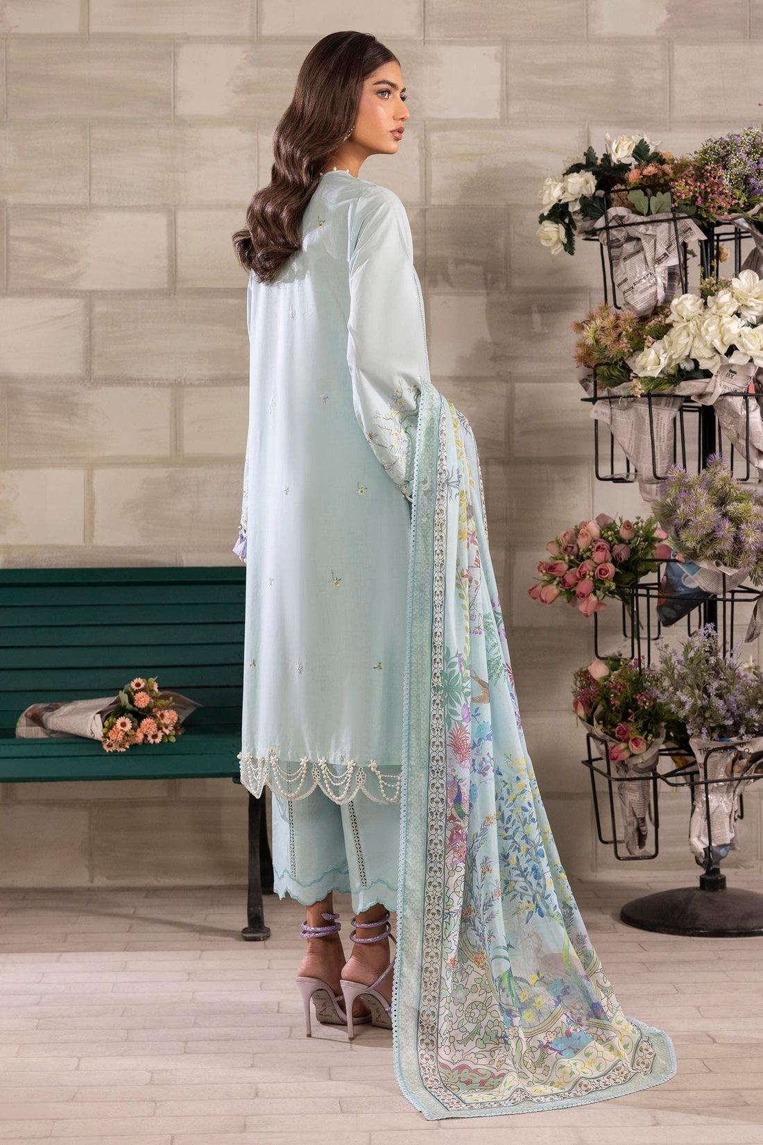 Sana Safinaz | Muzlin Spring 25 | M251-005A-3CL - House Of Hania