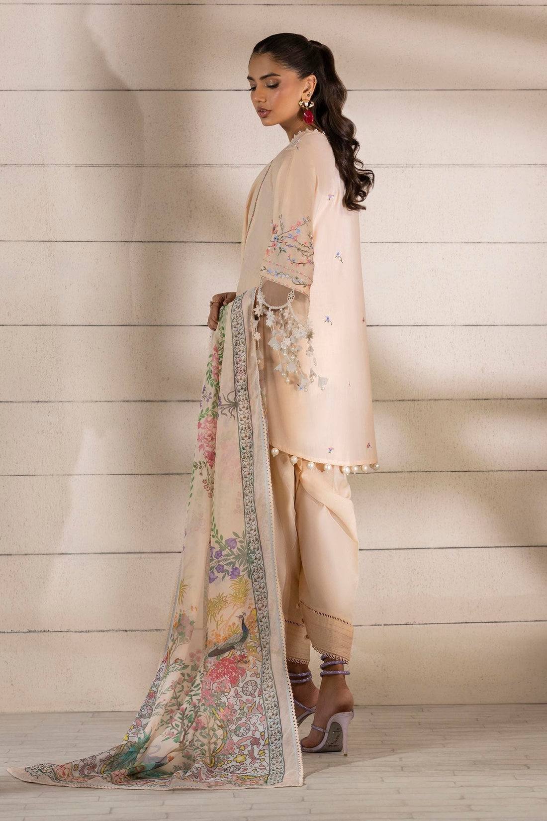 Sana Safinaz | Muzlin Spring 25 | M251-005B-3CL - House Of Hania