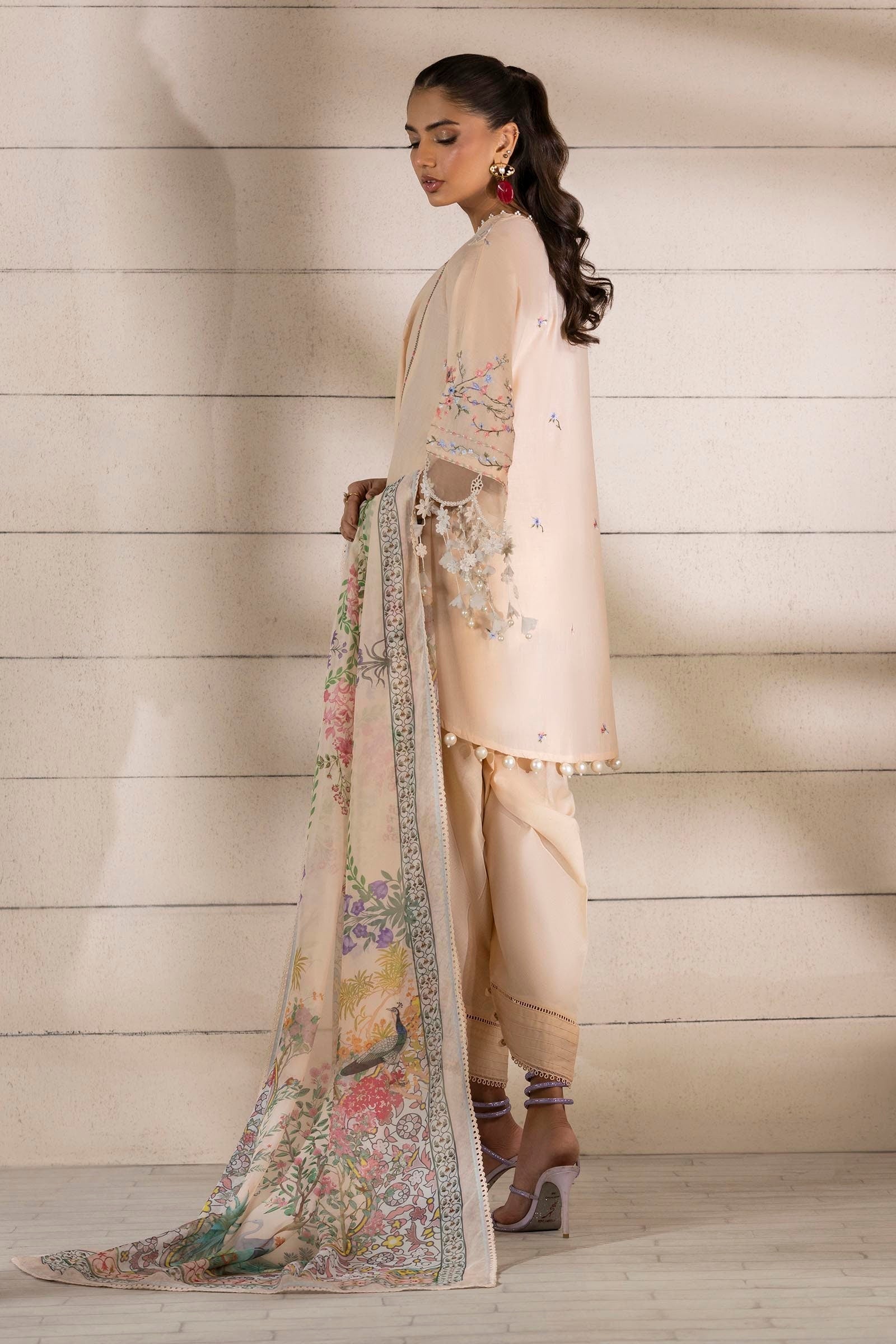 Sana Safinaz | Muzlin Spring 25 | M251-005B-3CL - House Of Hania