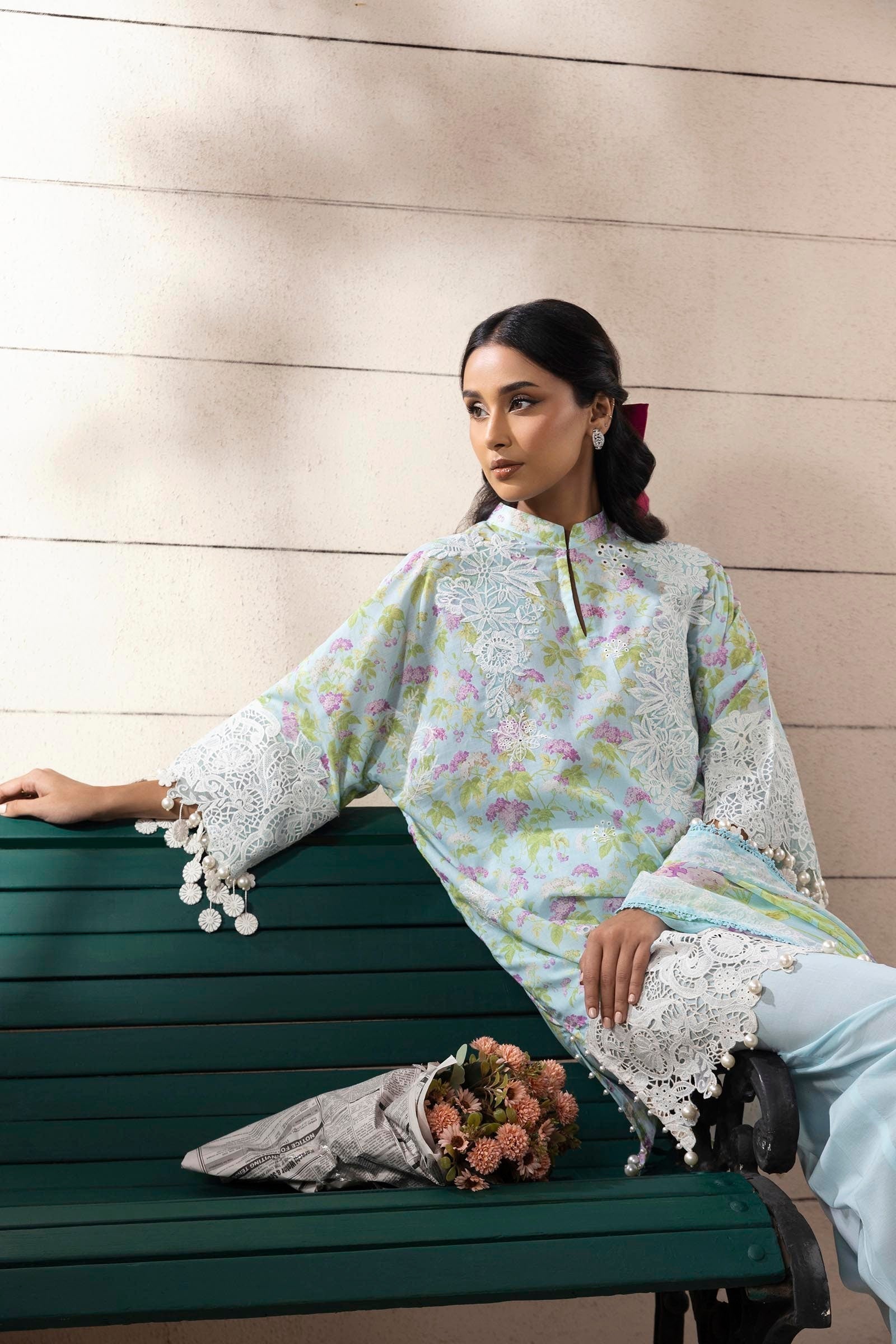 Sana Safinaz | Muzlin Spring 25 | M251-006B-3CI - House Of Hania